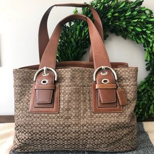 Coach Signature Soho Business Tote